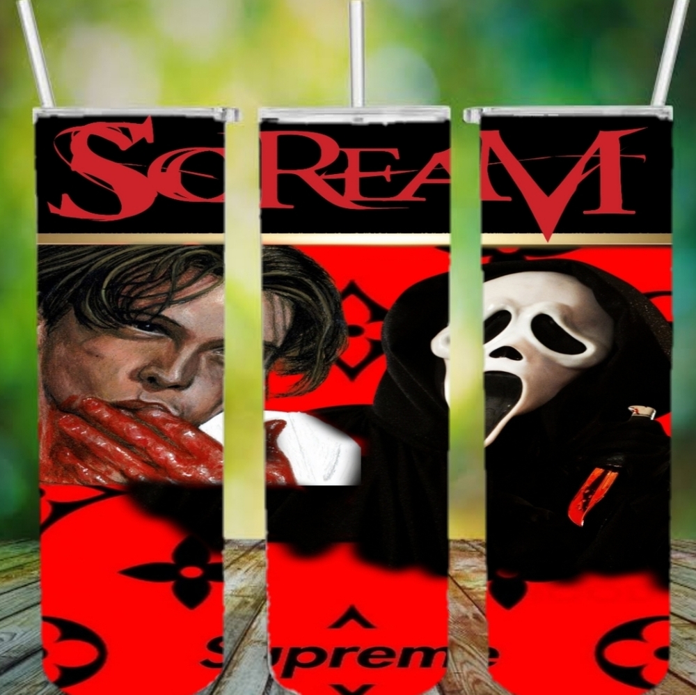 Scream tumbler